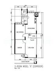 Blk 114 Chong Pang Vale (Yishun), HDB 3 Rooms #502859711